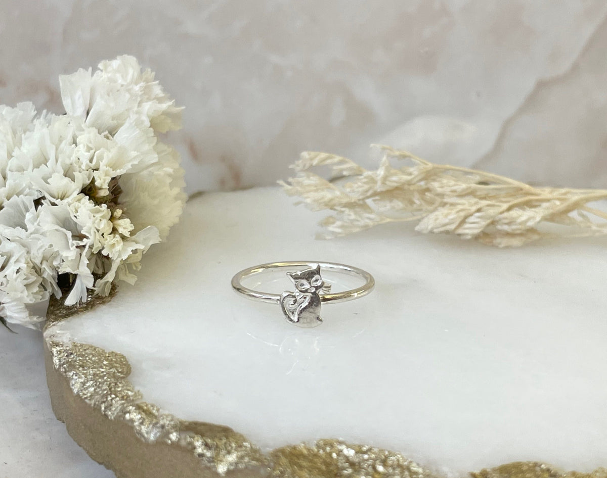 Anillo Gato 925