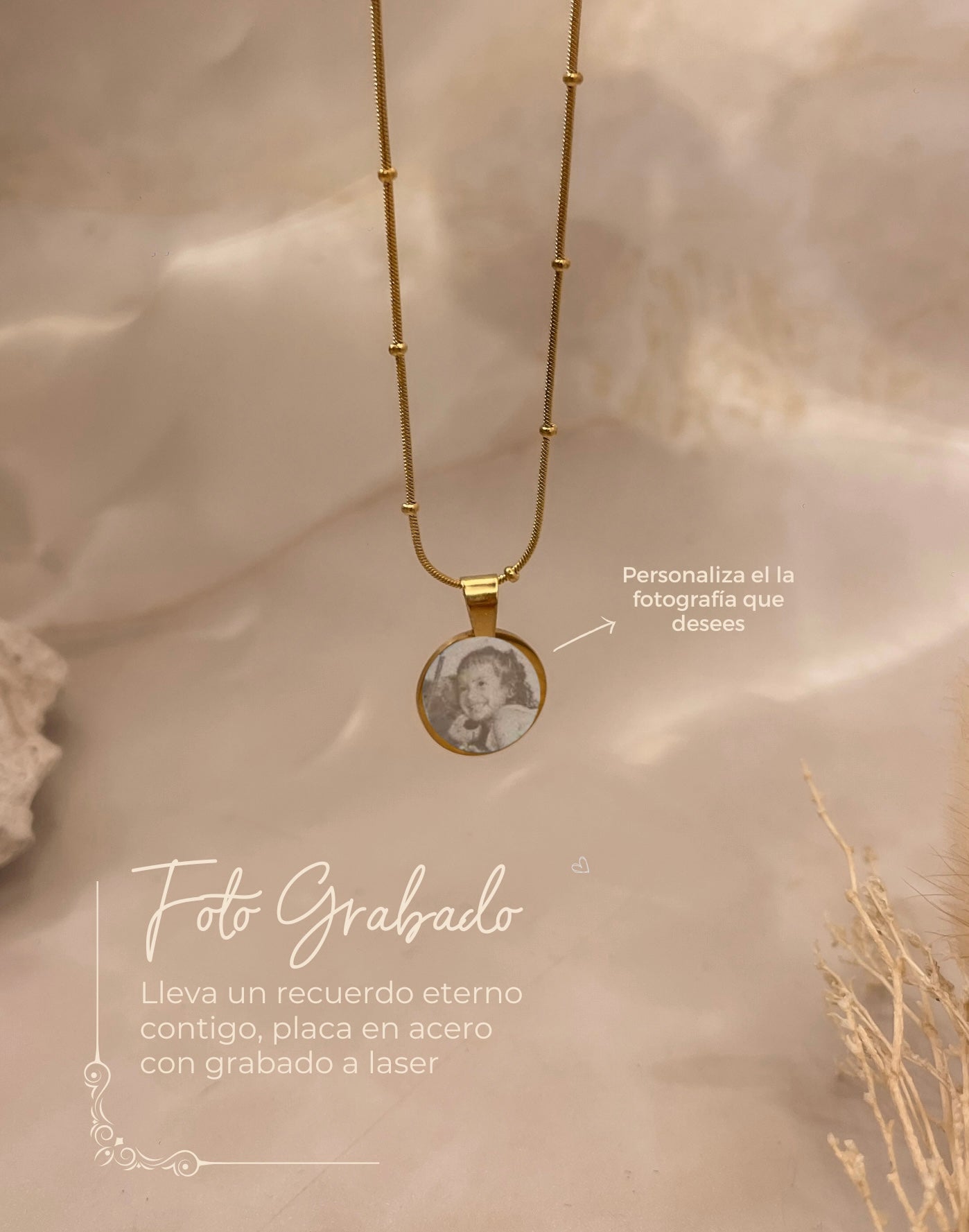 Collar Fotograbado + ENVÍO GRATIS