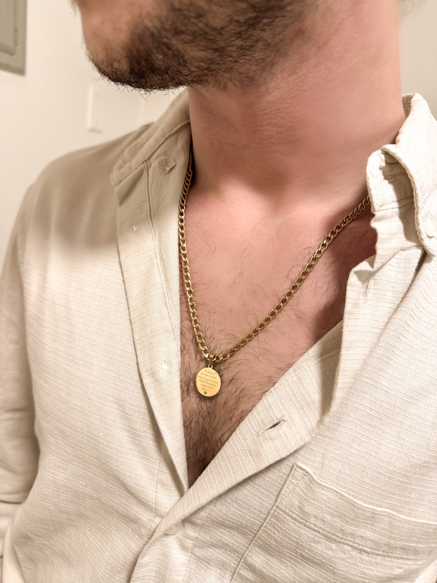 Collar Fotograbado papá + ENVÍO GRATIS (Copia)