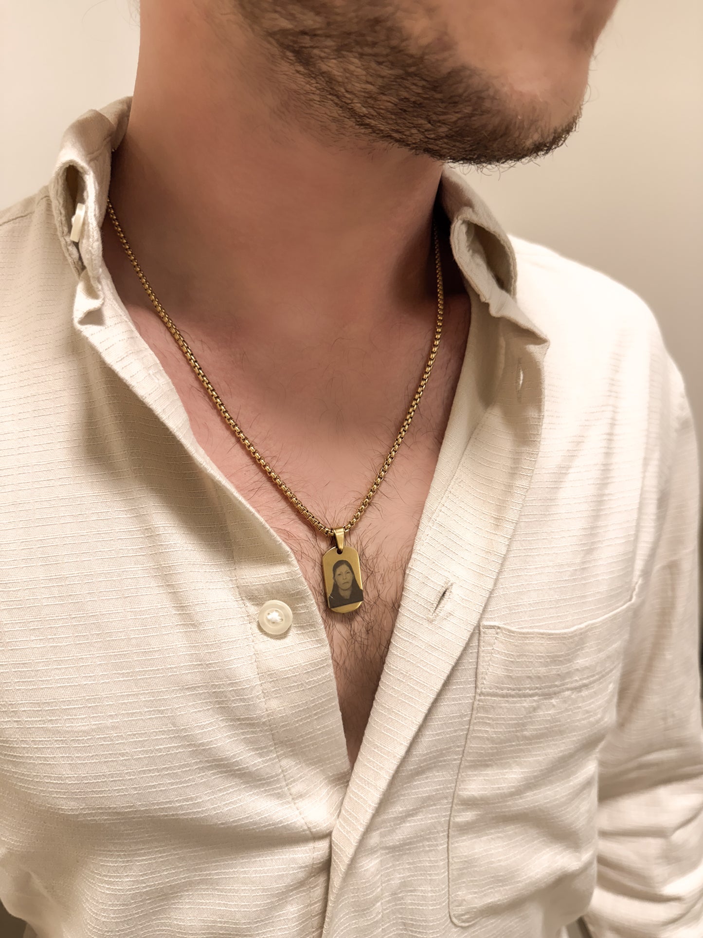 Collar Fotograbado papá + ENVÍO GRATIS (Copia)