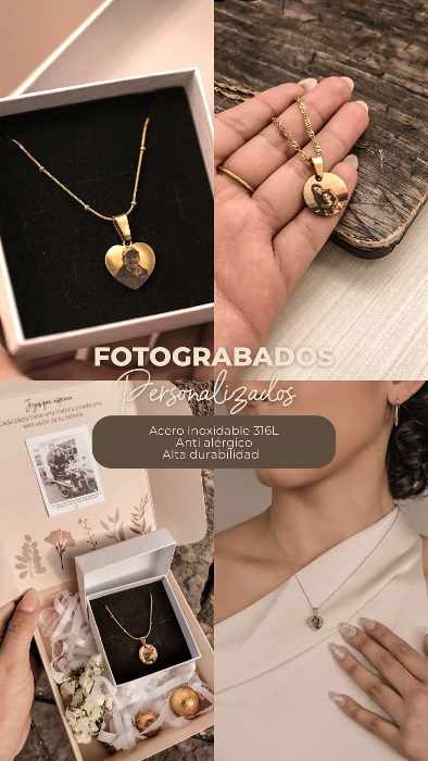 Collar Fotograbado + ENVÍO GRATIS