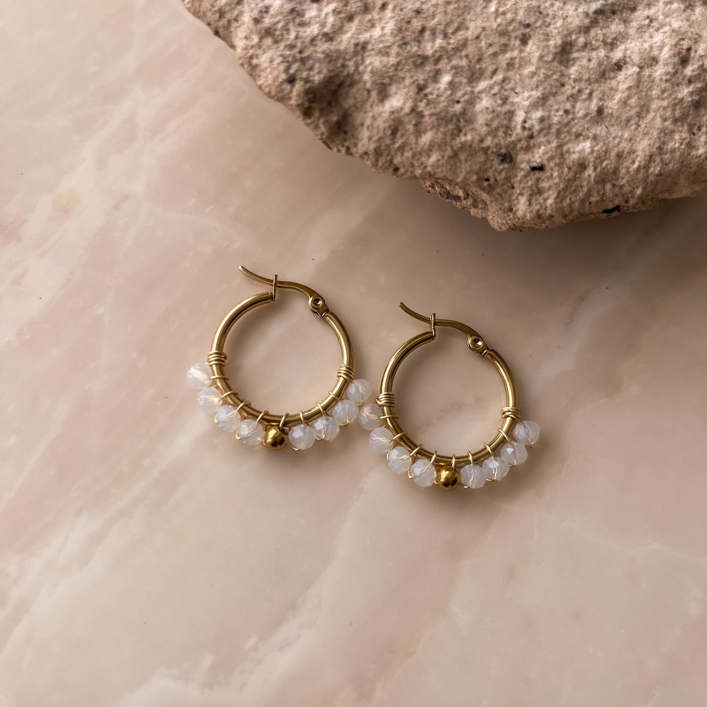 Arete argolla Murano cristal