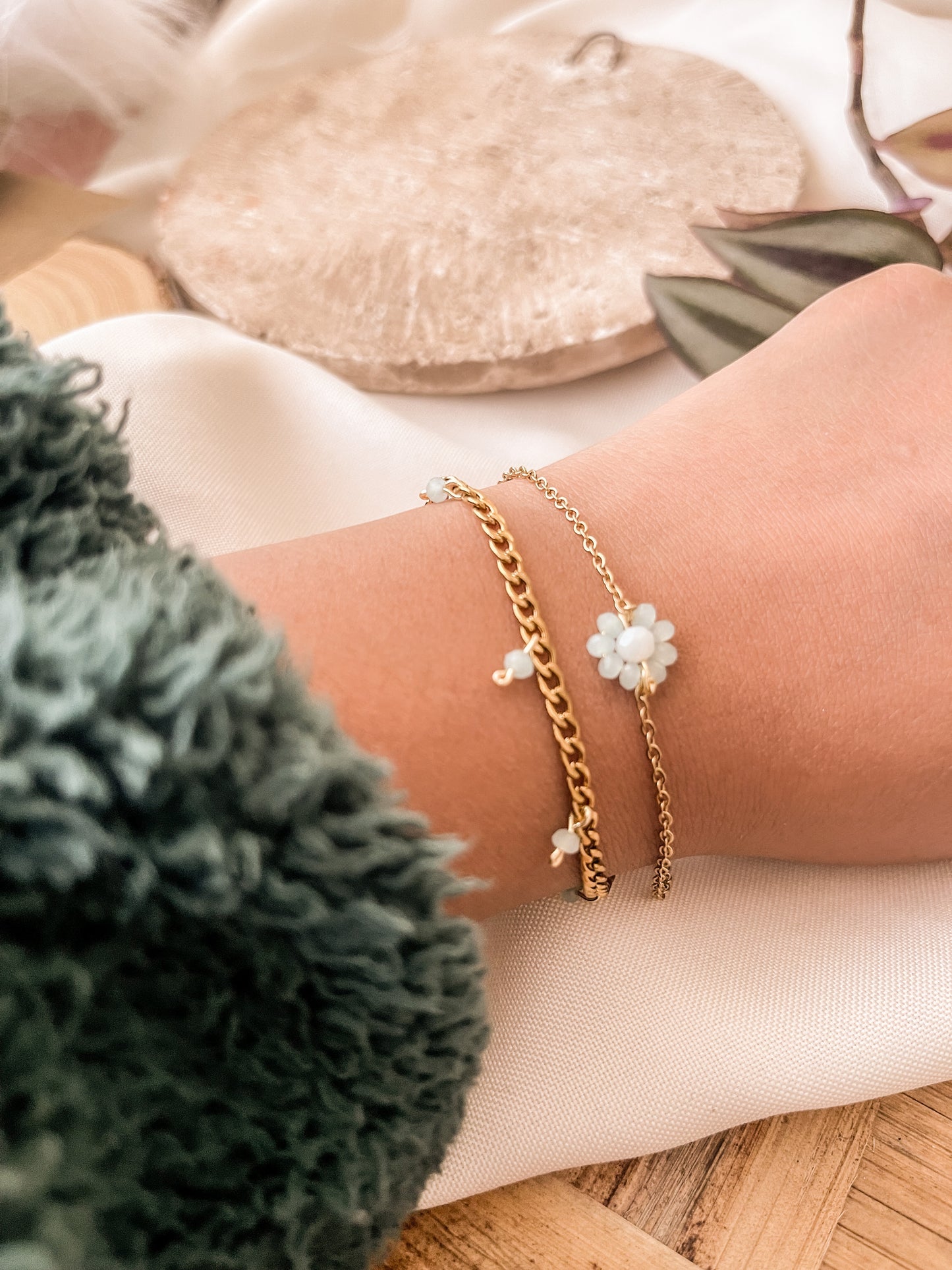Pulseras turquesas