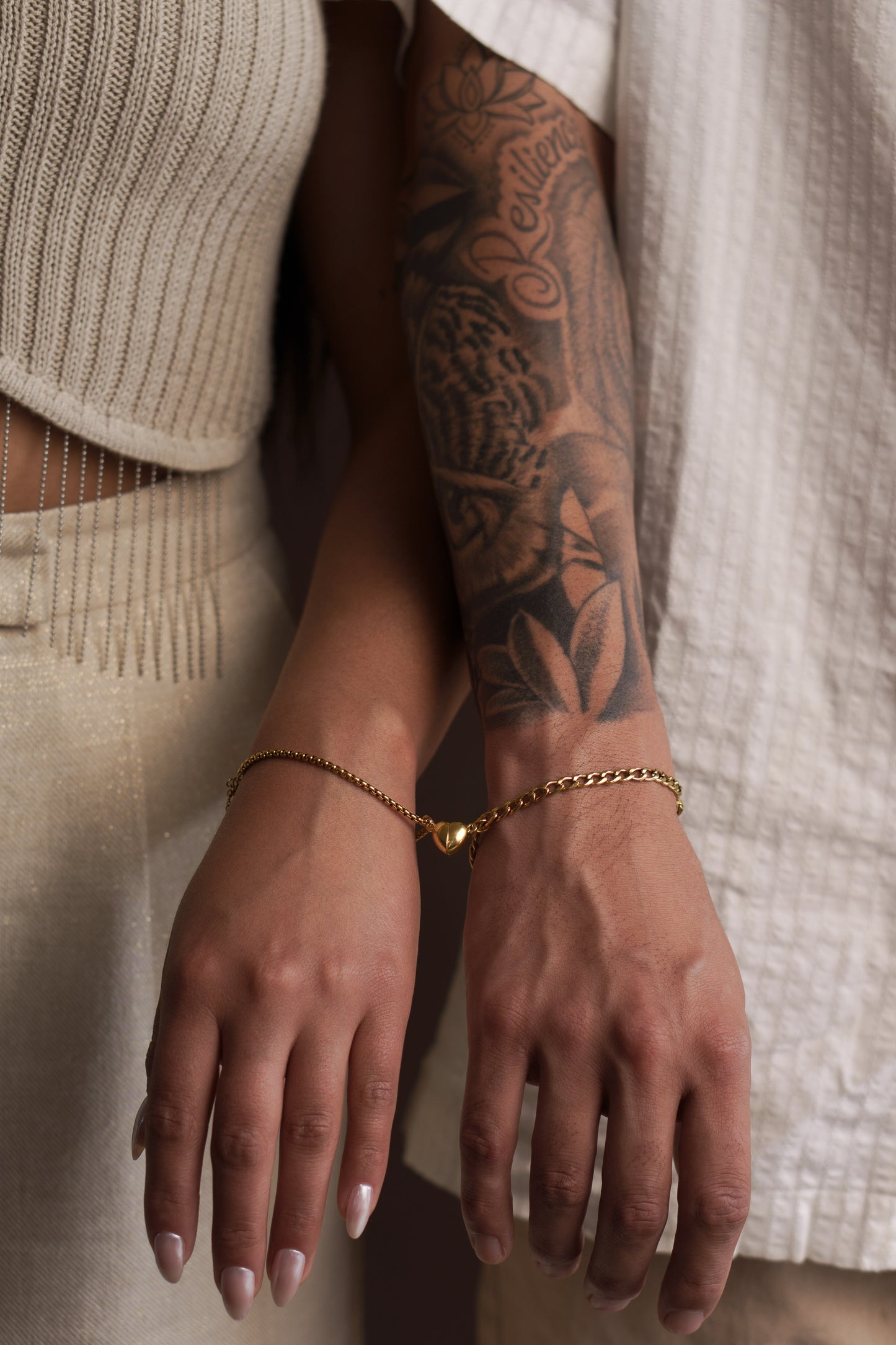 Pulsera pareja imán & promesa