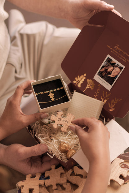 Pulsera pareja imán & promesa