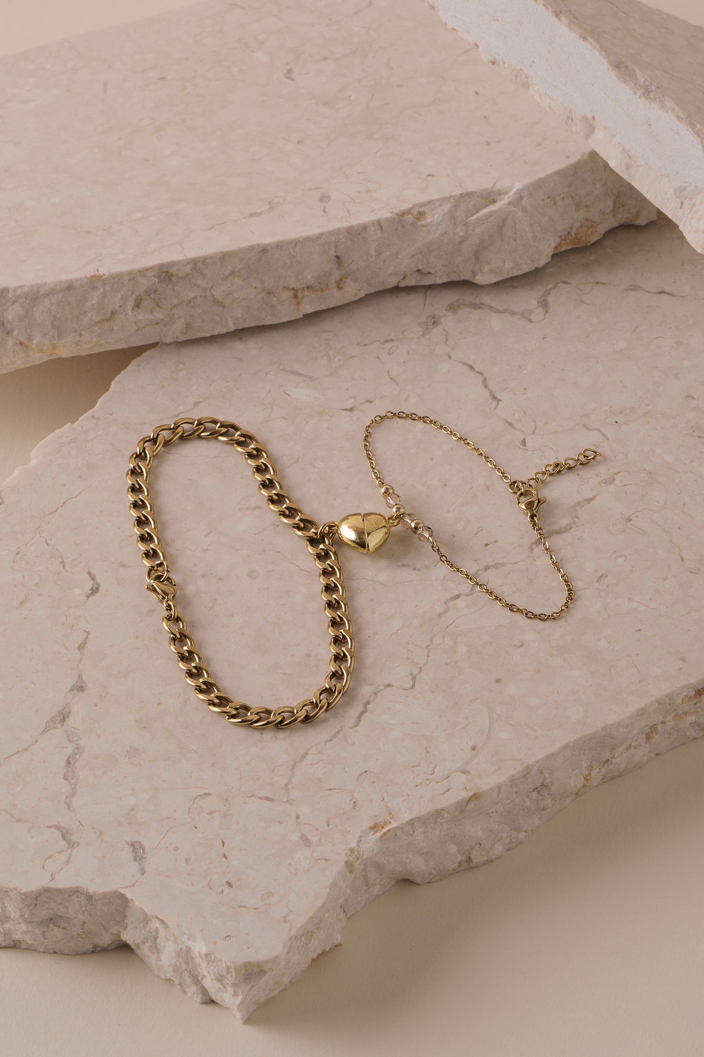 Pulsera pareja imán & promesa