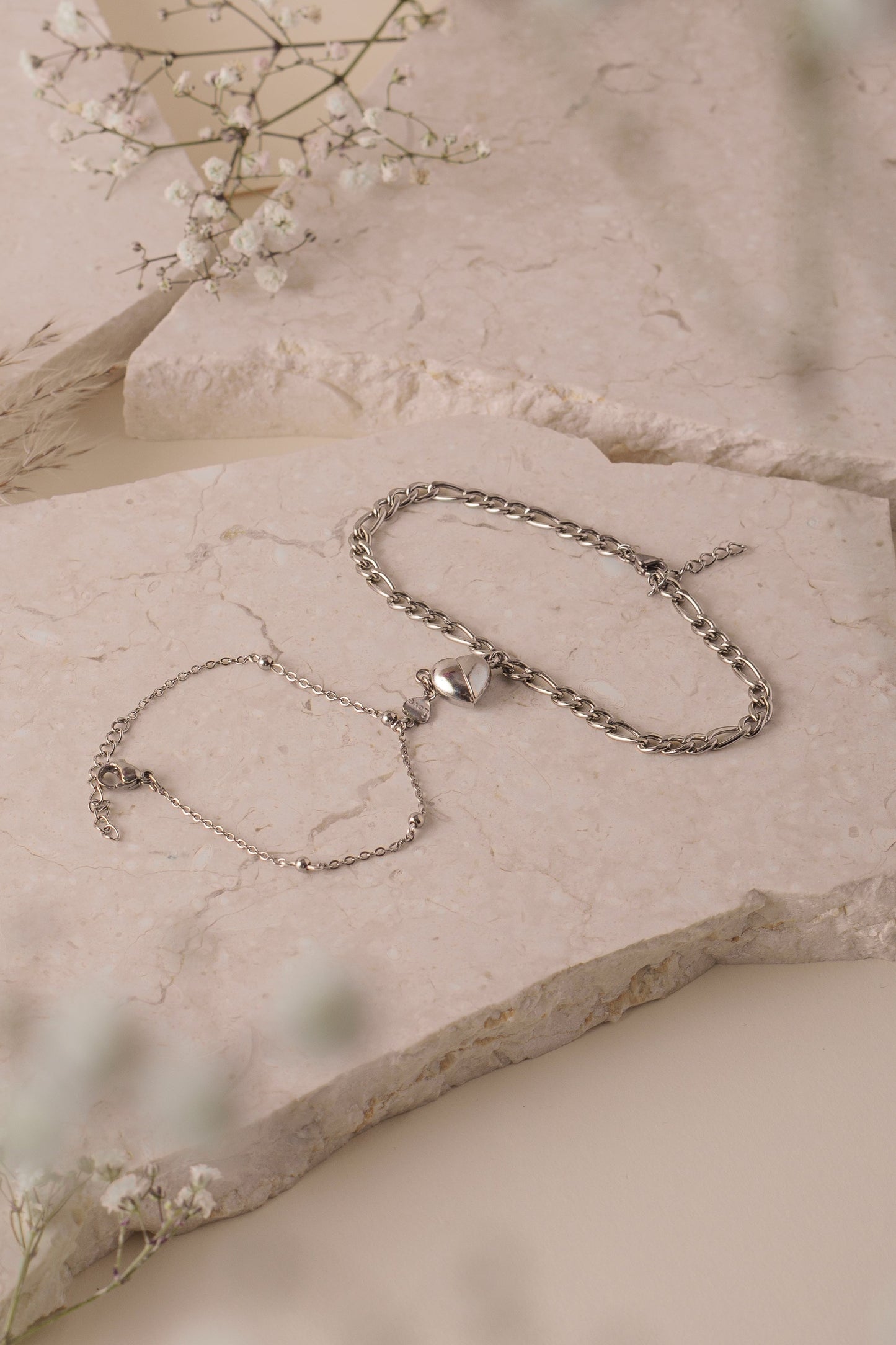 Pulsera pareja imán & promesa