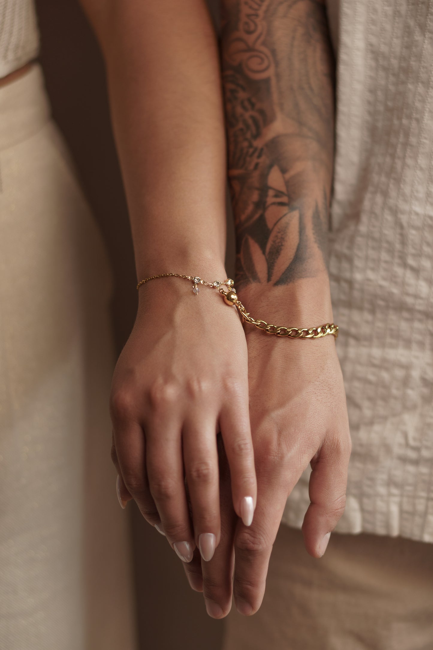 Pulsera pareja imán & promesa