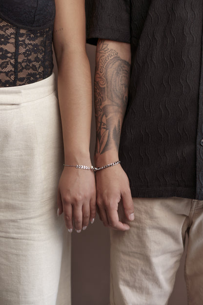Pulsera pareja imán & promesa