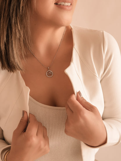 Collar Mamá zircon