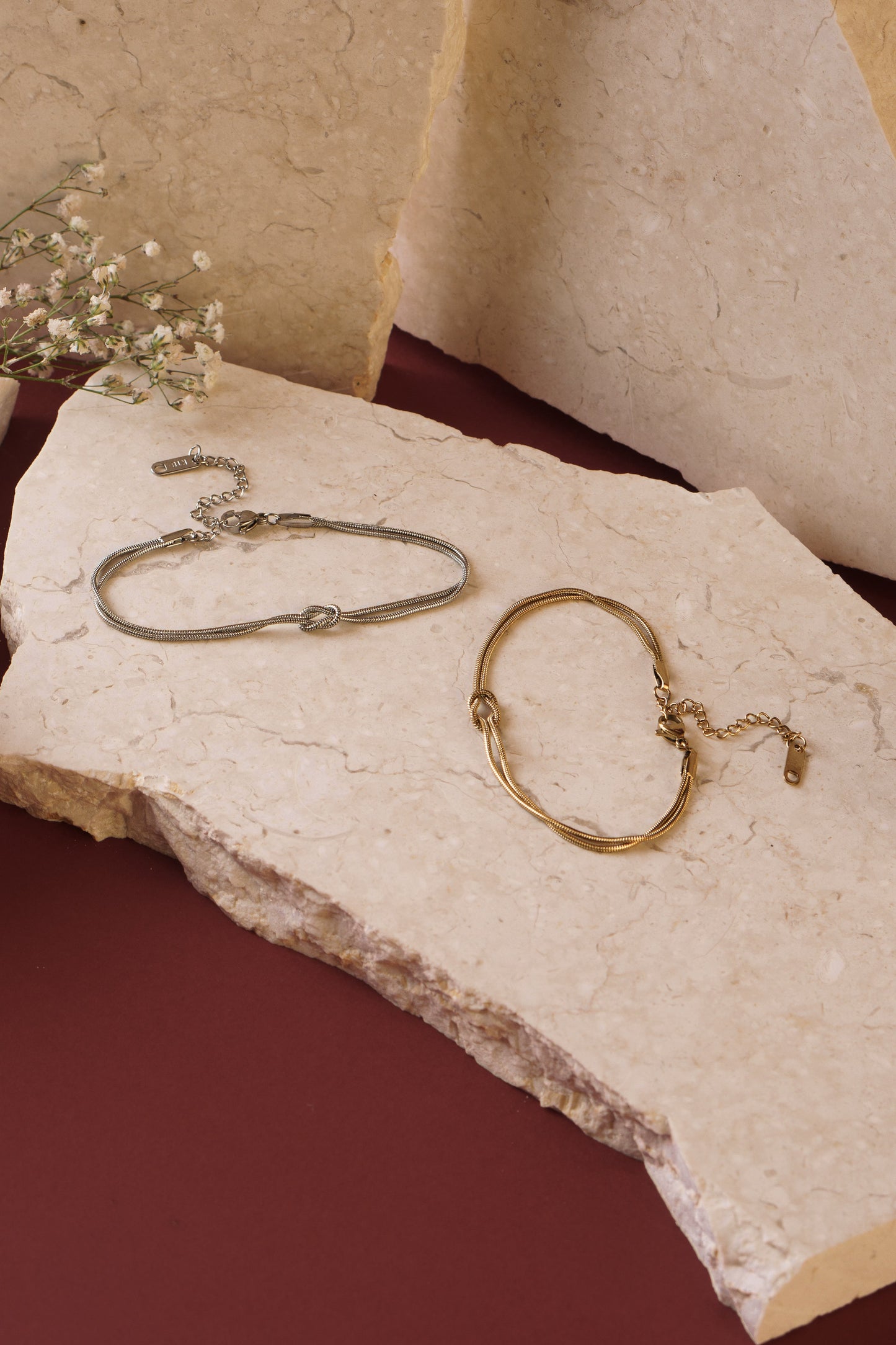 Pulsera pareja imán & promesa