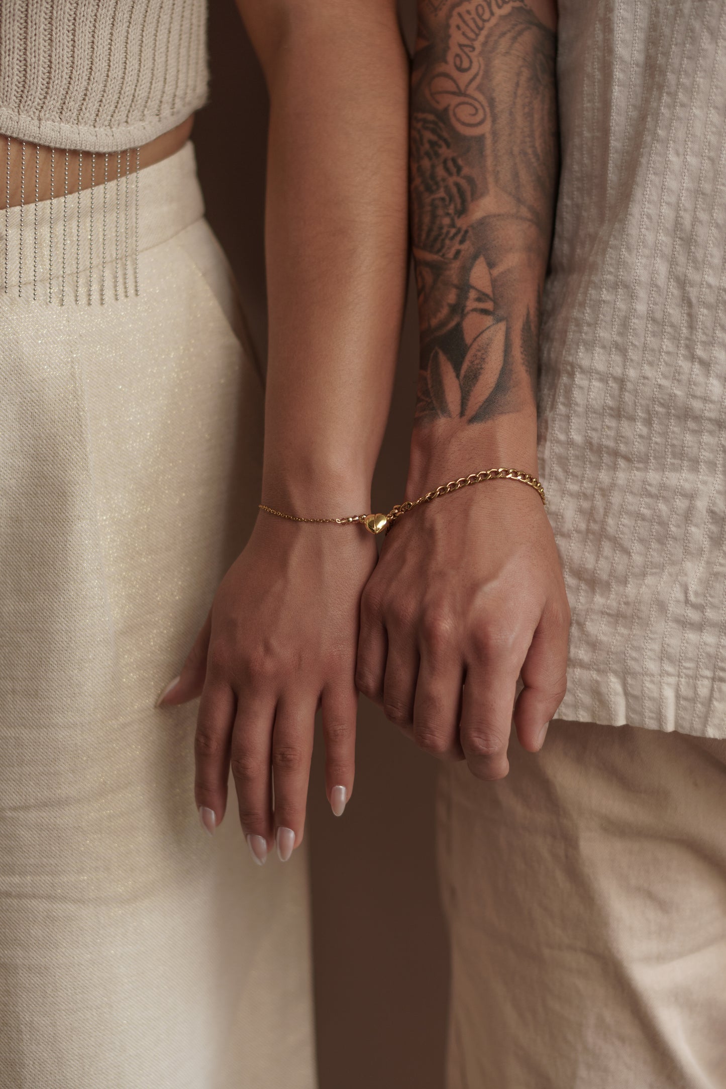 Pulsera pareja imán & promesa