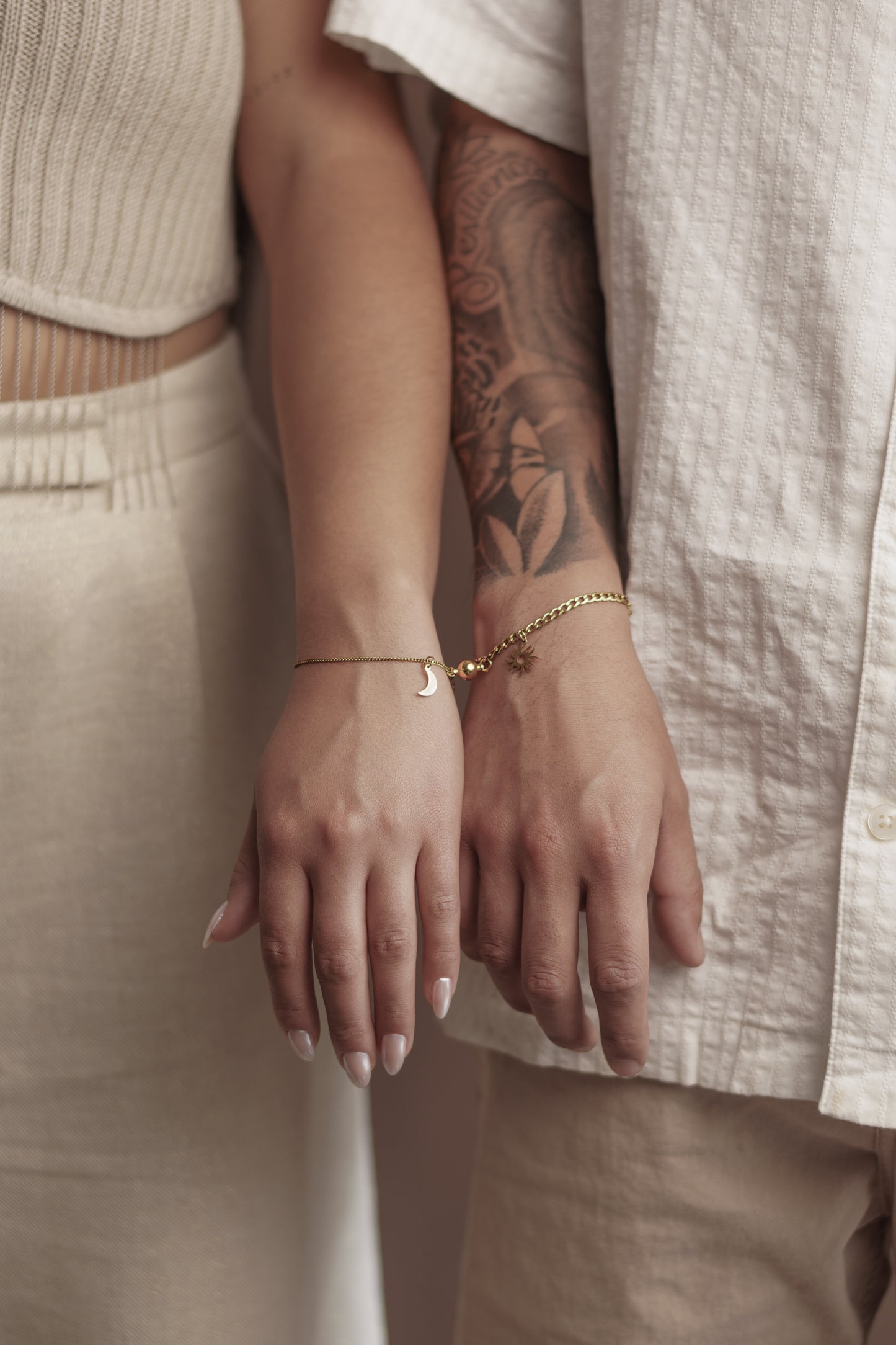 Pulsera pareja imán & promesa