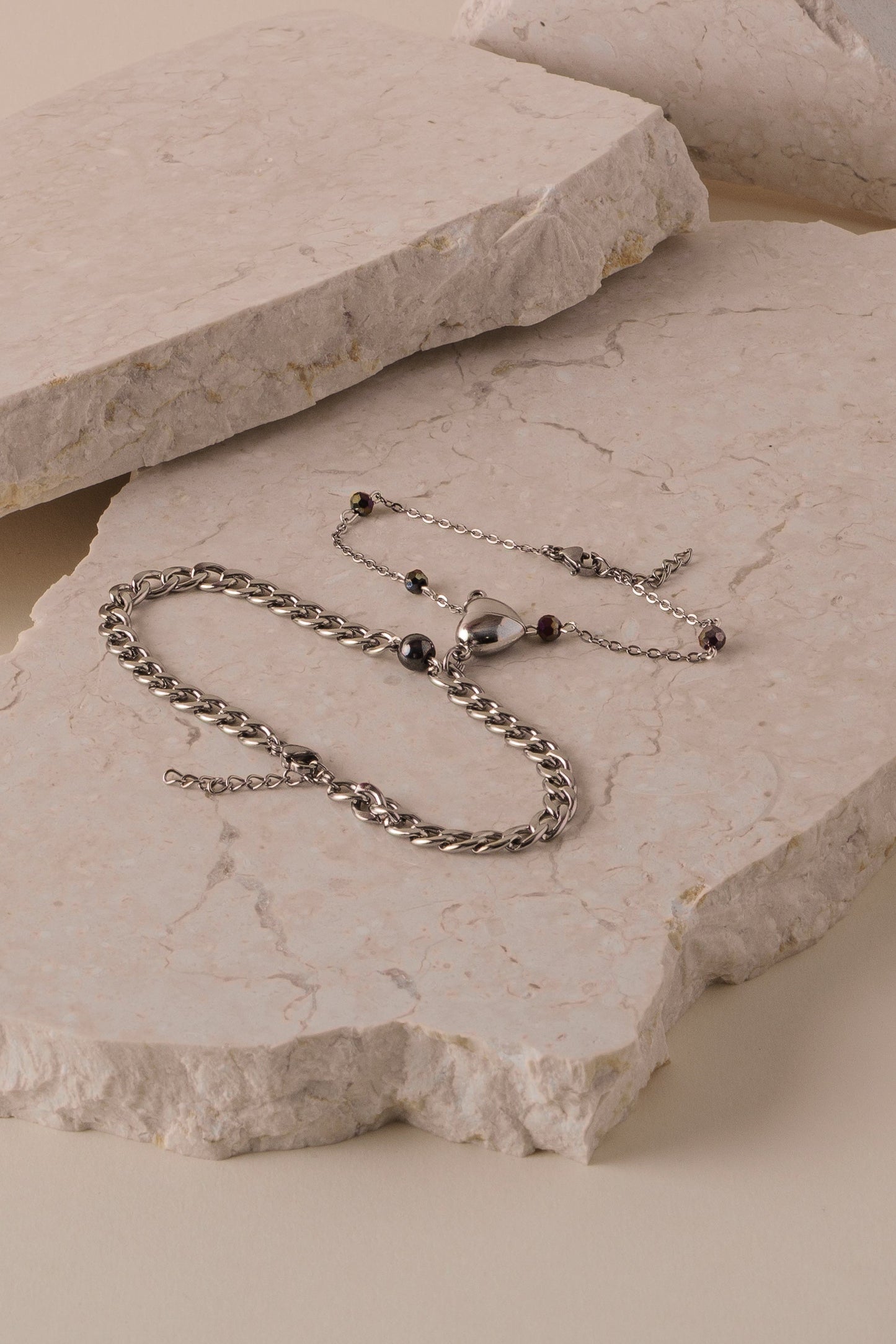 Pulsera pareja imán & promesa