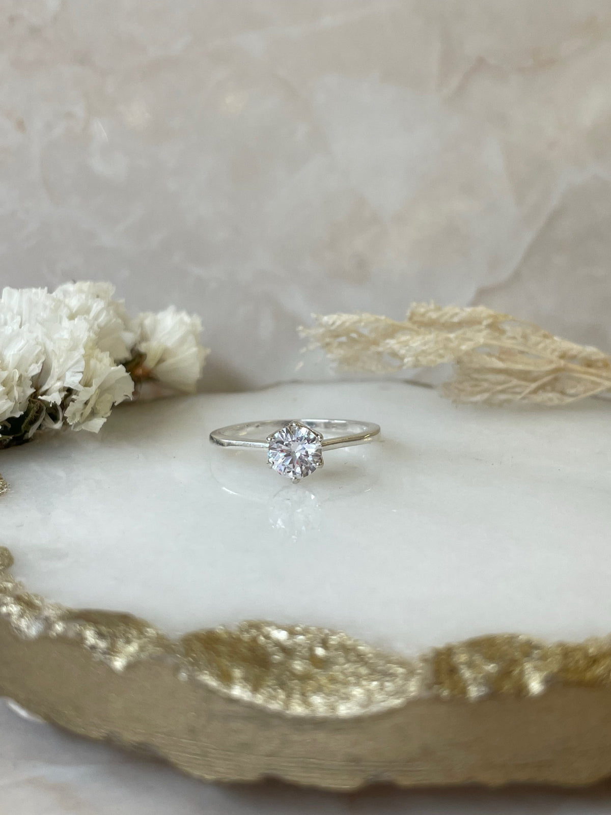 Anillo Promesa liso Plata 925