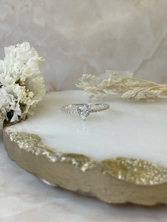 Anillo Promesa de Amor Plata 925