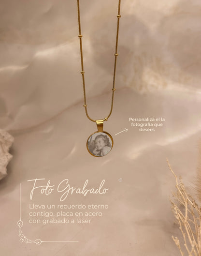 Collar Fotograbado + ENVÍO GRATIS