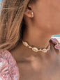 Chocker Caracolas y perla