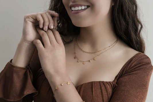 COLLAR DOBLE ESTRELLA