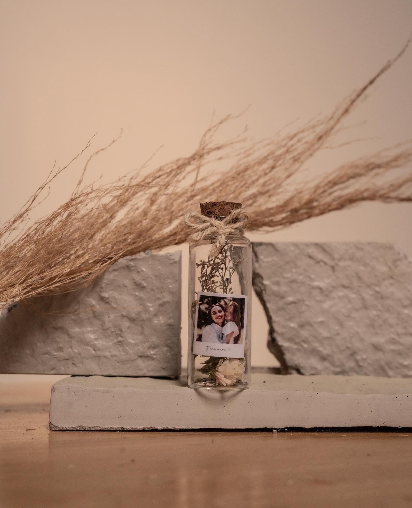 Empaque especial botella vintage