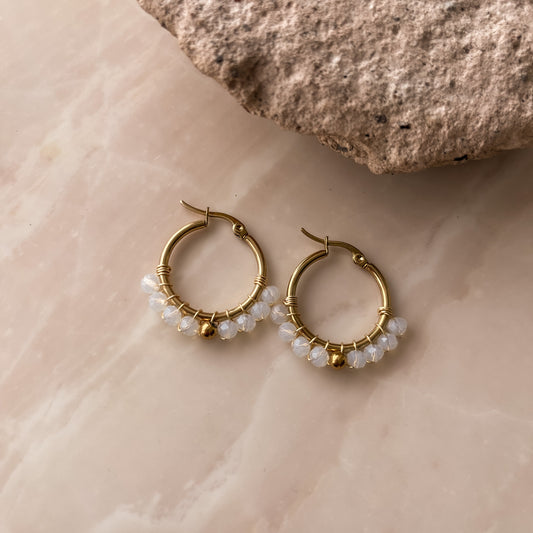 Arete argolla Murano cristal