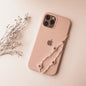 Strap Phone Flor Perla Beige