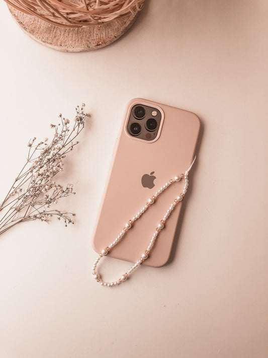 Strap Phone Perlas Pastel