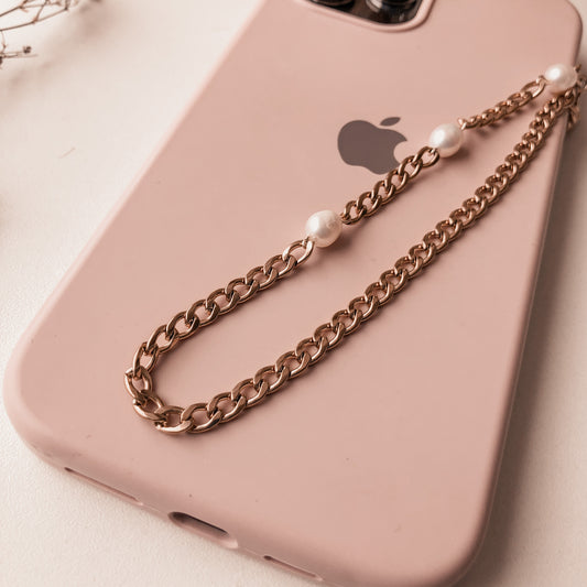 Strap Phone Cadena Perla de Rio