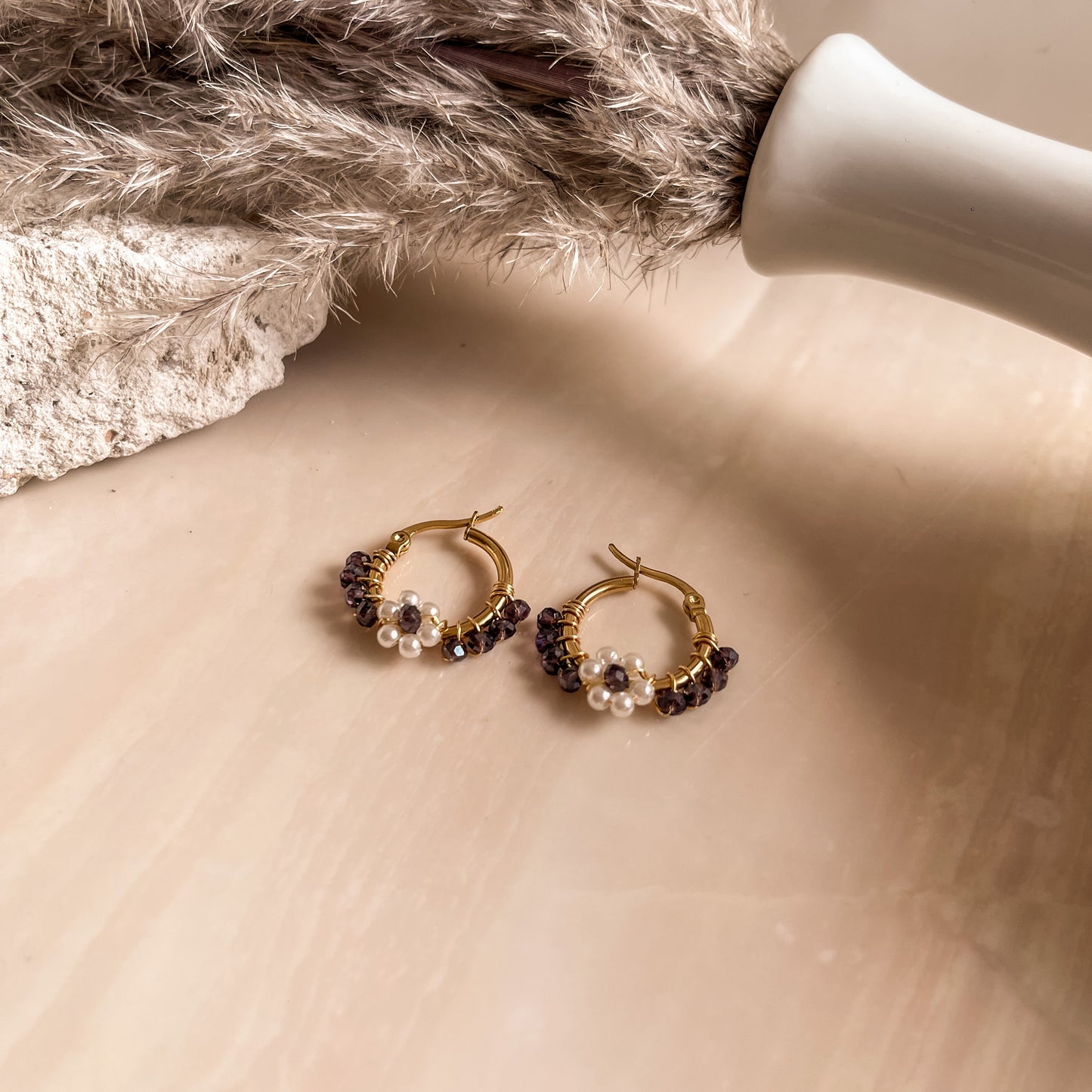 Aretes argolla Leyla