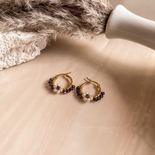 Aretes argolla Leyla